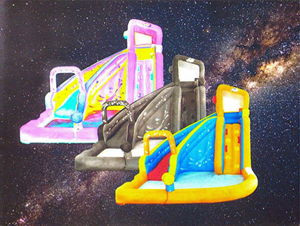 Inflatable מדיה מעורבת 210 x 297 mm