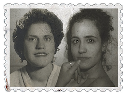 אוולה ואני הזרקת דיו על נייר 12X16 סמ