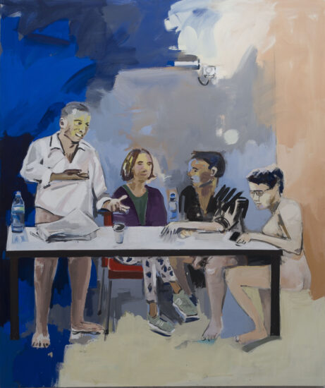 יונתן גולד, החלטות משותפות, 2019, מתוך התערוכה ועדת קבלה, אוצר אבי לובין