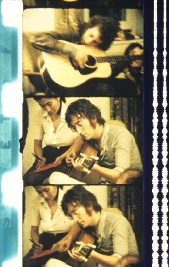 Jonas Mekas, John Lennon, Stills from the movie Walden