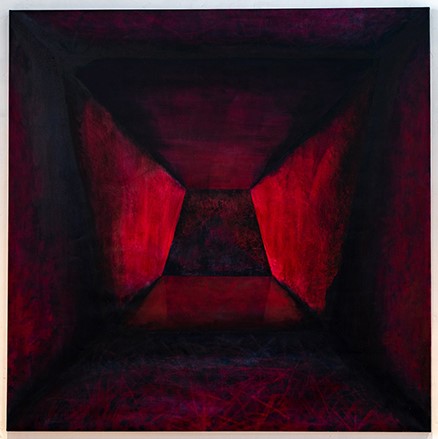 מְאָרָה ב', שמן על בד, 80X80