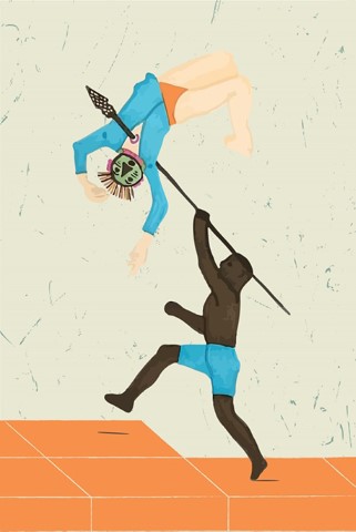 OLYMPICS, DIGITAL PRINT, 110x190