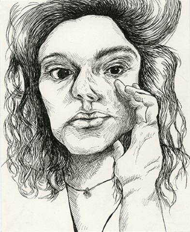 רישום, עפרון על נייר, 17x21 ס''מ 2020